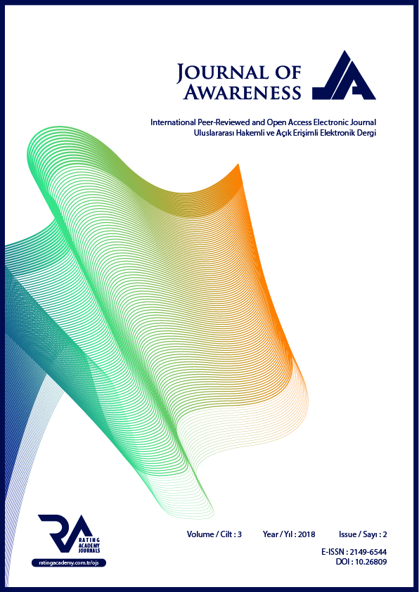 Journal of Awareness , Vol.3, Issue.2, 2018