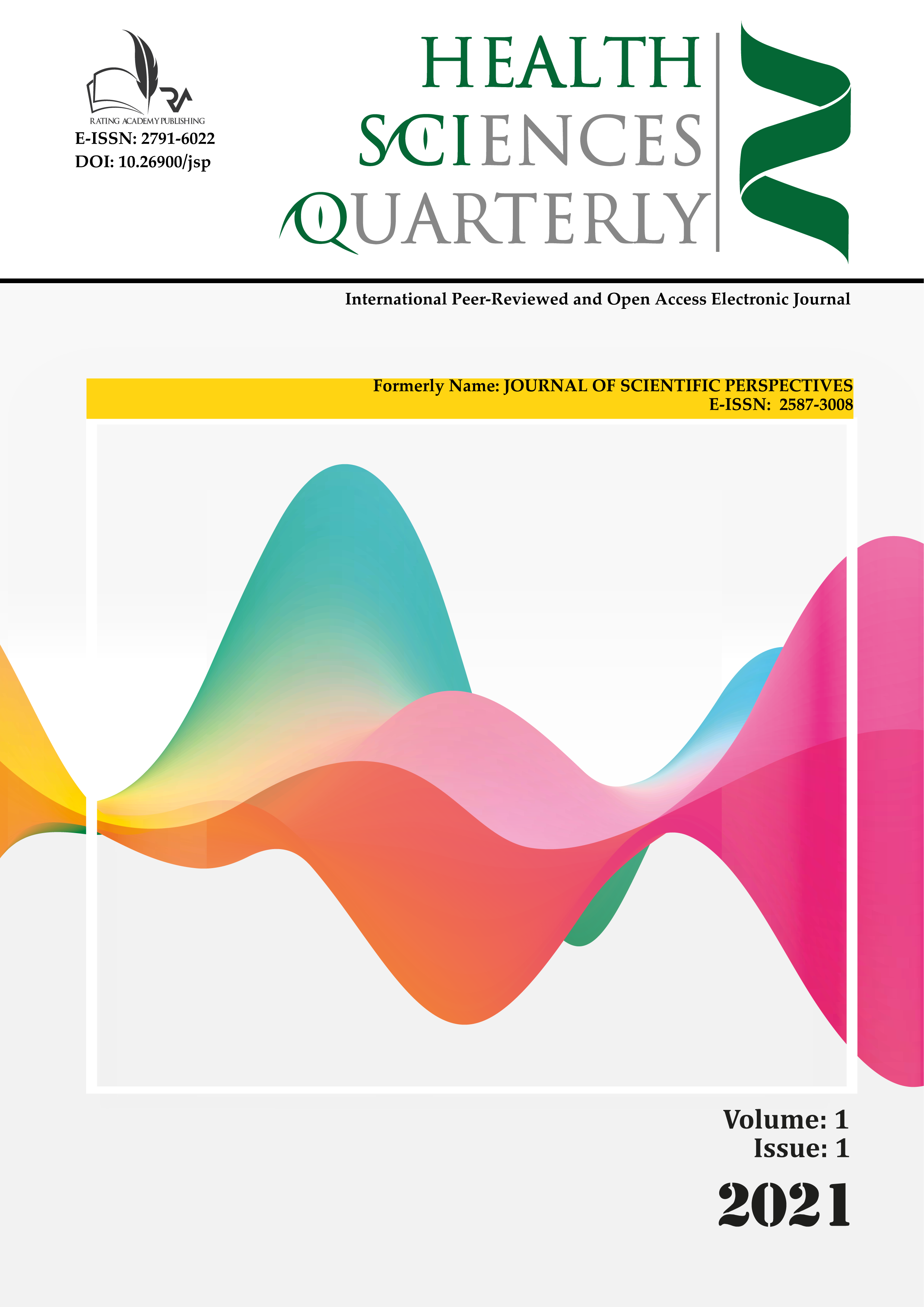 					View Vol. 1 No. 1 (2021): HEALTH SCIENCES QUARTERLY
				